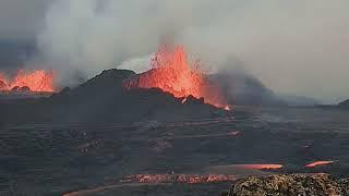 WATCH: Volcano erupts in Iceland sending magma hundreds of feet into sky