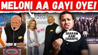 G20 Summit 2024 : Meloni Aa Gayi Oye