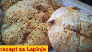 Bosnian flatbreads / this is a home preparation version.