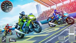 Moto Gp Bike Driving Simulator - Super Bike Racing Game - Motorcycle Driving Game Android Gameplay