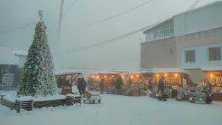 Самый холодный в мире Рынок. Предновогодняя суматоха в Якутске в мороз -45°C. Почём Икра!