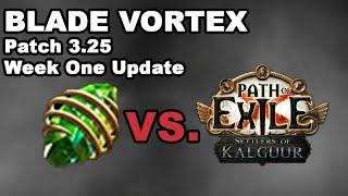 Blade Vortex POE 3.25 League Starter Build Guide - Settlers of Kalguur POB Update