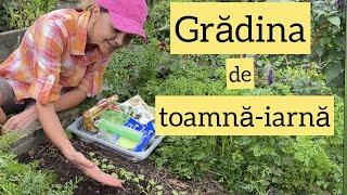 Ce si cum semănăm pentru grădina de toamnă-iarnă