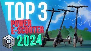  TOP 3 E-Scooter 2024  BESTE Escooter mit Federung  & Power im Vergleichstest #vx4 #pulse #fritz