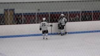 Cam Mariani's breakaway goal for Minnechaug High School hockey