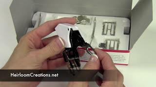 Bernina Walking Foot - Unboxing & Using