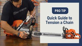 Quick Guide to Tension a Chain