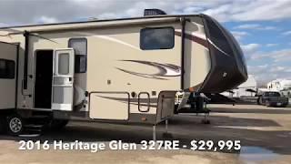 2016 Heritage Glen 327RE - Red10RV