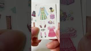 미니씰 코디북 스티커 미니 걸 홀릭 트렌디 ASMR Trendy Mini Sticker Book