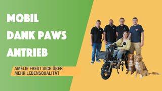 Mit dem PAWS Antrieb wieder mit den Vierbeinern unterwegs