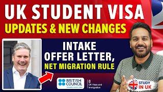 UK Student Visa Updates & New Changes: Study in UK | September Intake 2024 UK