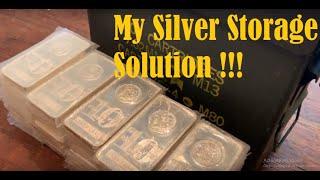 My Silver Storage Solution!!