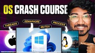OS Crash Course | Operating System Concepts Explained Simply with Animations - 2024 | Tamil