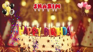 SHAZIM Happy Birthday Song – Happy Birthday to You