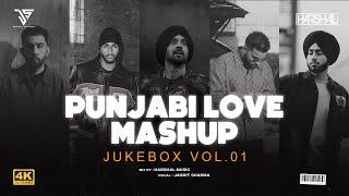 Punjabi Love Mashup Jukebox | Harshal Music | The Prophec X Sukha X Karan Aujla X Diljit Dosanjh