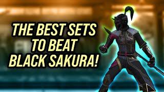The Best Sets to Beat BLACK SAKURA!  - Shadow Fight 3