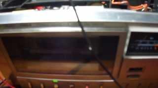 Cassette deck with variable playback speed