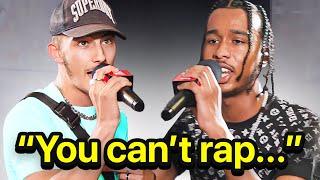 PASSIVE vs HUNCE Rap Battle Got DEEP.. (PenGame)