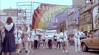 Footage of 1990 Toronto Gay Pride Parade (1990)