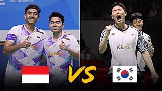 Leo Rolly CARNANDO/Bagas MAULANA (INA) - KANG Min Hyuk/SEO Seung Jae (KOR) | Badminton Highlight