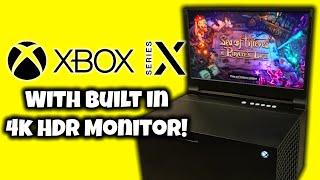 The Xbox Series X With A Built In 4k HDR FreeSync Monitor! G-Story 4K Monitor REVIEW