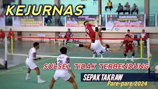 TAK TERBENDUNG | SULSEL VS SULTRA| KEJURNAS PARE-PARE 2024