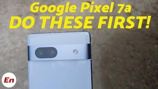 Google Pixel 7a : First 14 Things To Do (Tips & Tricks)!