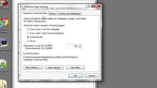 Are Temporary Internet Files Stored on the Hard Drive? : Windows & Computer Tips