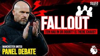 #MUFCTEN HAG IN OR DOUBT ? ! IS THERE CHAOS? | PANEL DEBATE| Latest MAN UNITED news