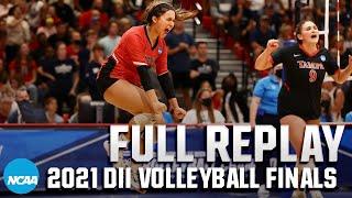 Tampa vs. Washburn: 2021 DII women's volleyball championship | FULL REPLAY