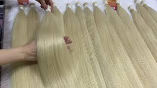 HUMAN HAIR EXTENSIONS VIETNAMESE  - BLONDE HAIR IN BULK - SUNNY HAIR VIETNAM  WHOLESALER  & FACTORY