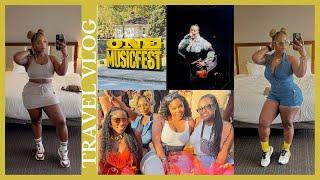 TRAVEL VLOG| WEEKEND IN ATLANTA | ONE MUSIC FESTIVAL 2024 • SUBSCRIBERS GALORE •  GIRLS TRIP & MORE