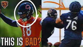 The Chicago Bears Training Camp Has Me WORRIED About THIS… | Bears Training Camp News |