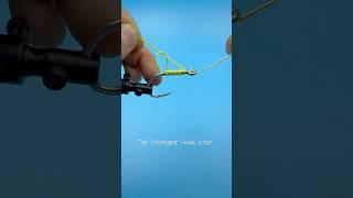 The strongest hook knot #fishing #gtknot #angler #fishingtips