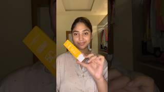 Dot & Key Vitamin C+E Super Bright Sunscreen Review #shorts #sunscreen #skincare