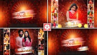 Best Happy Birthday video editing in kinemaster Birthday video editing alight motion