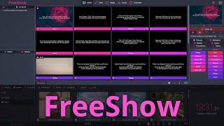FreeShow Presentation Software