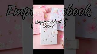 empty notebook ideas 7 |notebook design #shorts #arts #viral