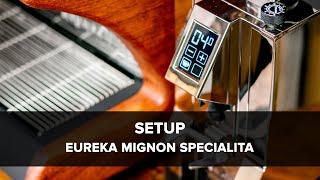 Eureka Mignon Specialita Espresso Grinder Setup