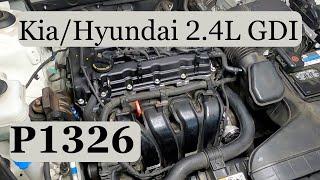 Kia/Hyundai P1326 Knock Sensor Replacement 2013 Kia Optima