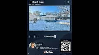 111 Edwards Street, New Boston, IL 61272 | 3 Bedroom Home For Sale