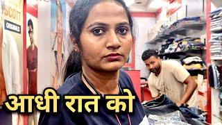 Pooja Ne Ki zid Karwani padi shopping || Priyanka hard work new video