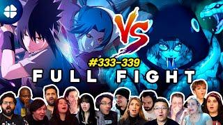 Sasuke/Itachi VS Kabuto FULL FIGHT Reaction Mashup | Shippuden 333-339 ナルト 疾風伝 海外の反応