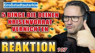 Dinge die Deinen Lebensmittelvorrat gefährden könnten SURVIVAL-PRO reagiert auf "Großstadtautarkie"