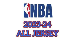 All NBA 2023-24 Uniforms || All 30 Teams Jersey's