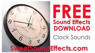 Free Clock Sound Effects - Download NOW