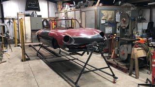 Building the perfect ROTISSERIE Alfa Romeo Spider Restoration, classic car, how to.