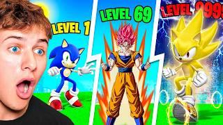 GOKU vs SONIC POWER LEVEL COMPARISON