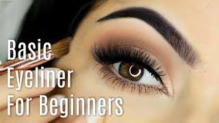 Beginners Eyeliner Makeup Tutorial | How To Apply Eyeliner