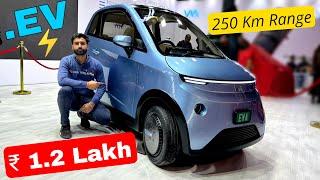 सबसे सस्ती Electric Car | ₹1.2 Lakh | 250Km Range | MG COMET क्यों लेनी | New Wavvy EVA Ev Car 2025